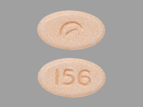 Pill Logo (Actavis) 156 Orange Oval is Buprenorphine Hydrochloride (Sublingual)