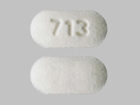 Pill 713 White Capsule-shape is Ezetimibe