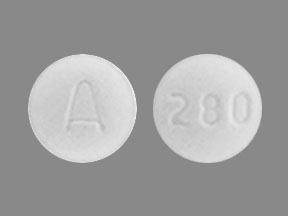 Pill A 280 White Round is Perphenazine