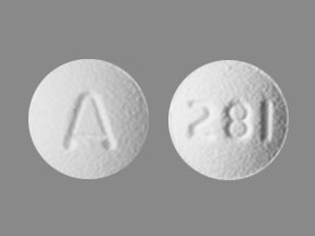 Pill A 281 White Round is Perphenazine