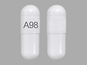 Pill A98 White Capsule-shape is Penicillamine