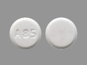 Pill A 85 White Round is Amantadine Hydrochloride