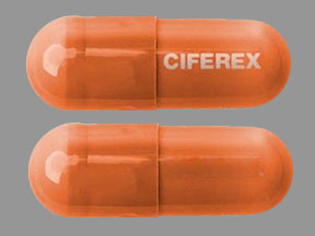 Pill CIFEREX Orange Capsule/Oblong is Ciferex