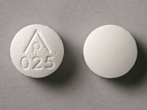 Pill AP 025 White Round is Calcium Carbonate