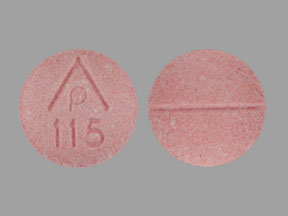 Meclizine hydrochloride 25 mg AP 115