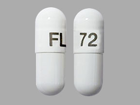 Pill FL 72 White Capsule/Oblong is Linzess