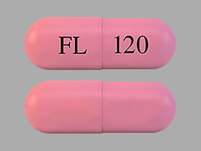 Pill FL 120 Pink Capsule/Oblong is Fetzima
