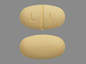 Pill L 1 Yellow Oval is Levetiracetam