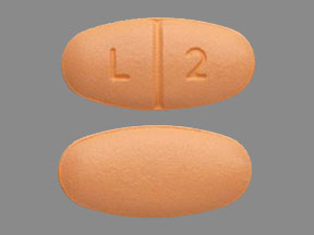 Pill L 2 Orange Oval is Levetiracetam