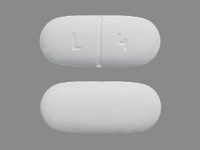 Pill L 4 White Oval is Levetiracetam