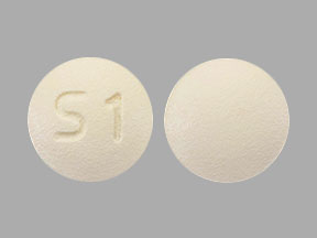 Pill S1 Yellow Round is Solifenacin Succinate