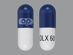 Pill ap DLX60 is Duloxetine Hydrochloride Delayed-Release 60 mg