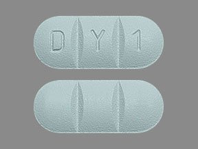 Pill D Y 1 Green Capsule/Oblong is Doxycycline Hyclate