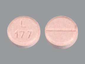 Pill L 177 Peach Round is Venlafaxine Hydrochloride