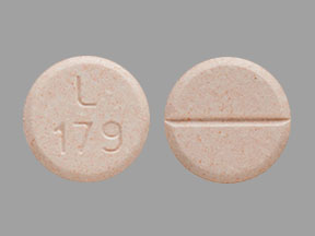 Pill L 179 Peach Round is Venlafaxine Hydrochloride