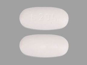 Pill L204 White Oval is Telmisartan