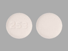 Pill 253 White Round is Aripiprazole