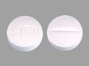 Pill L150 White Round is Metoprolol Tartrate