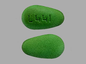 Pill L441 Green Egg-shape is Febuxostat