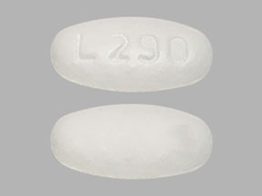 Pill L290 White Oval is Fenofibrate