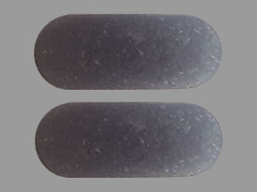 Pill 334 Blue Elliptical/Oval is Urimar-T