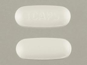 Pill ICAPS White Capsule/Oblong is ICaps Plus