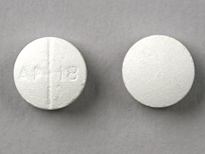 Pill AP 18 White Round is Folpace Rx
