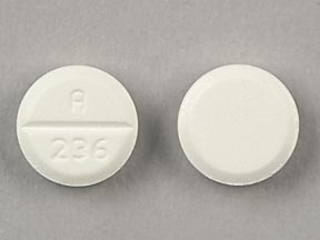 Pill A 236 White Round is Tizanidine Hydrochloride