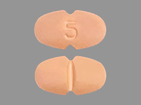 Pill 5 is Corlanor 5 mg