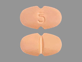 Pill 5 Pink Oval is Corlanor