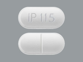 Acetaminophen and hydrocodone bitartrate 325 mg / 7.5 mg IP 115