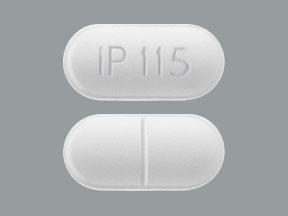 Acetaminophen und Hydrocodonbitartrat 325 mg / 7,5 mg IP 115