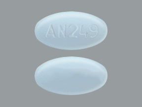 Pill AN249 is Alosetron Hydrochloride 1 mg