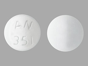 Pill AN 351 White Round is Sildenafil Citrate