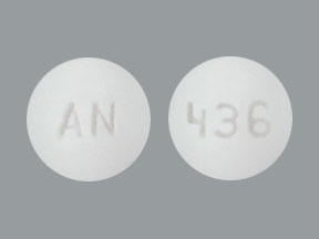 Pill AN 436 is Diclofenac Sodium and Misoprostol Delayed-Release 50 mg / 200 mcg