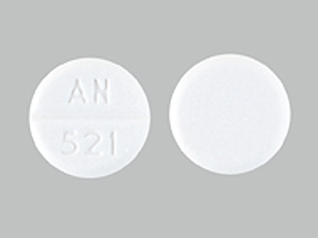 Pill AN 521 White Round is Promethazine Hydrochloride
