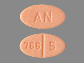 Warfarin sodium 5 mg AN 766 5