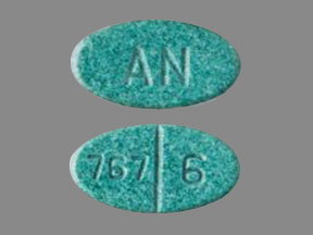 Warfarin sodium 6 mg AN 767 6