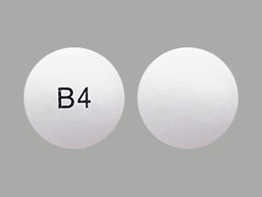 Pill B4 White Round is Chlorpromazine Hydrochloride