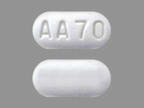 Ezetimibe and simvastatin 10 mg / 10 mg AA 70