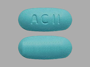 Pill AC11 Blue Oval is Etodolac