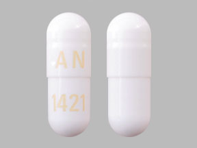 Pill AN 1421 White Capsule-shape is Silodosin