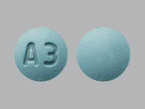 Pill A3 Green Round is Doxycycline Hyclate