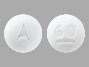 Pill A 60 is Methylergonovine Maleate 0.2 mg