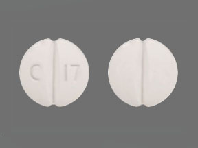 Pill C 17 White Round is Aminocaproic Acid