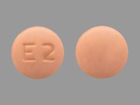 Pill E2 Orange Round is Fluphenazine Hydrochloride