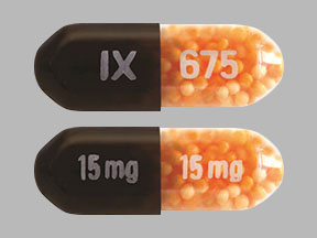 Pill IX 15 mg 675 15 mg Brown Capsule/Oblong is Dexedrine Spansule