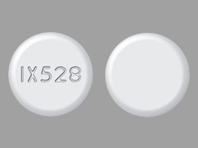 Pill IX528 White Round is Lamotrigine (Orally Disintegrating)