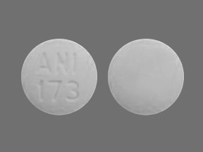 Pill Imprint ANI 173 (Nilutamide 150 mg)