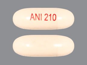 Pill ANI 210 White Capsule-shape is Nimodipine
